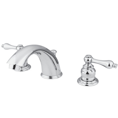 Kingston Brass Widespread Bathroom Faucet, Polished Chrome GKB971AL